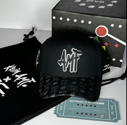 JC Hat x Kevin AMF black